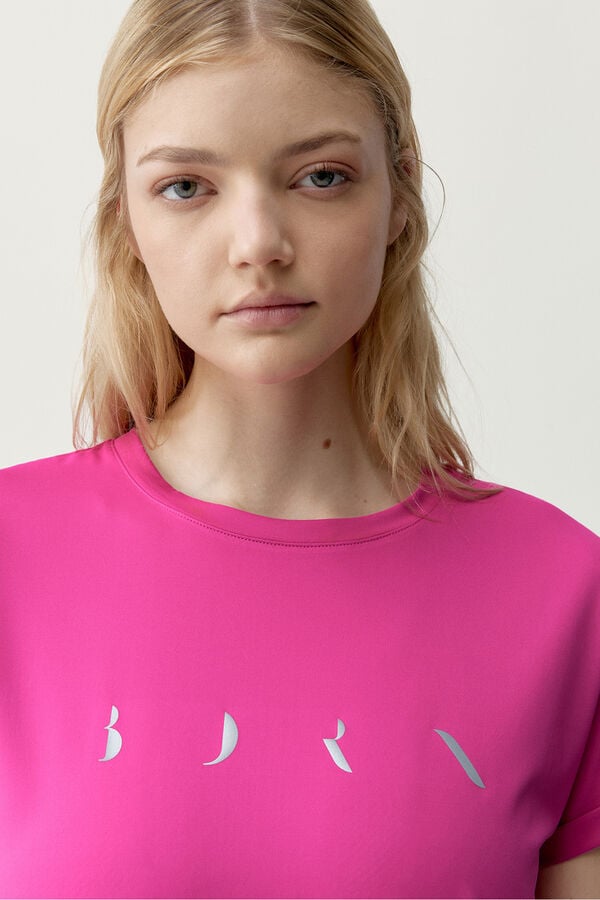 Born Living Yoga Fuksija roza sportska majica Azami Fuksija