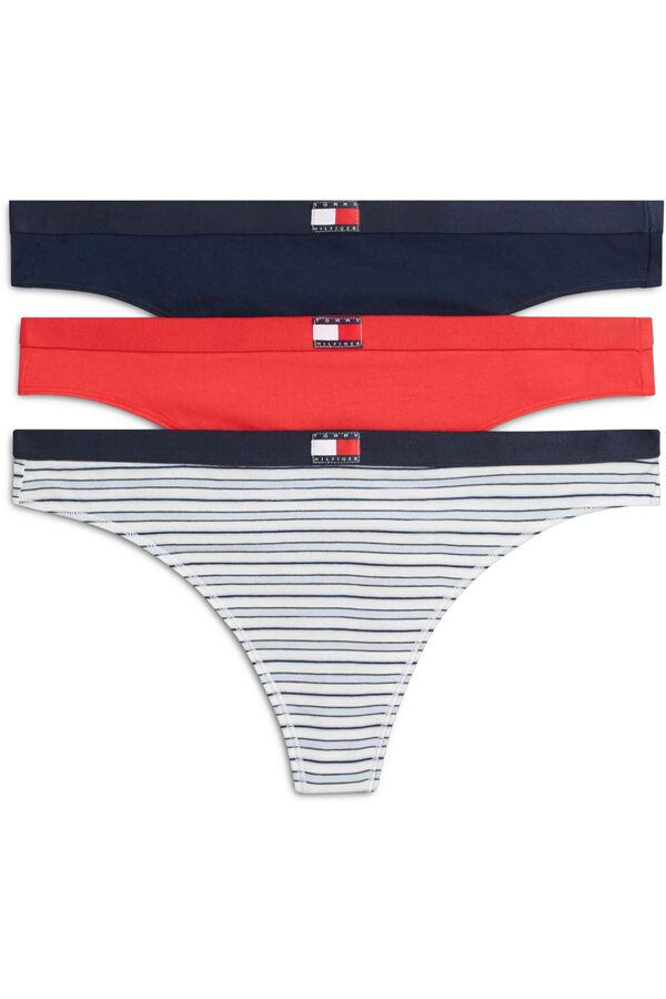 Tommy Hilfiger Pack de 3 tangas Tommy Hilfiger estampado