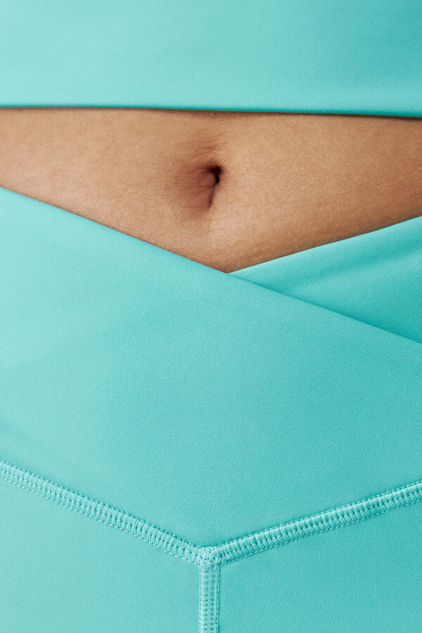 Born Living Yoga Short Seia Capri Blue bleu