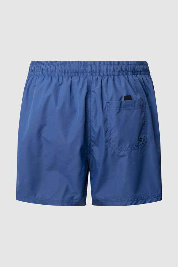 Pepe Jeans Ba&ntilde;ador bermuda maxi logo azul