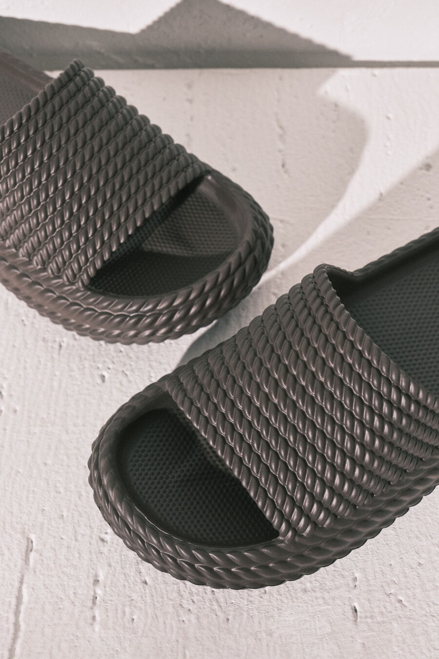 Sandalias platform marrón