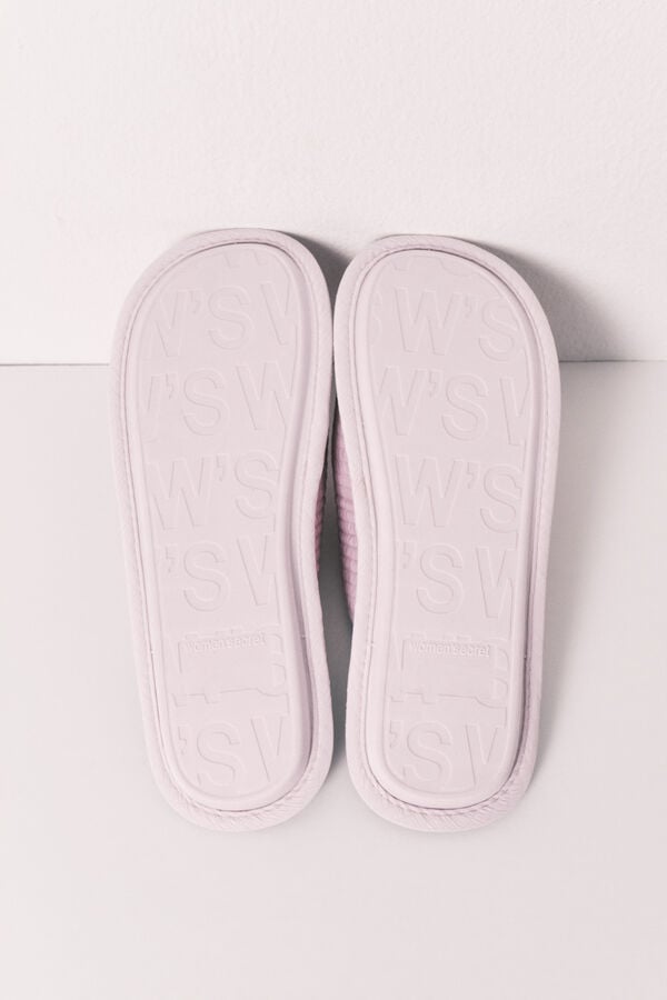 Women'secret Bordo &scaron;tampane sobne papuče Roze