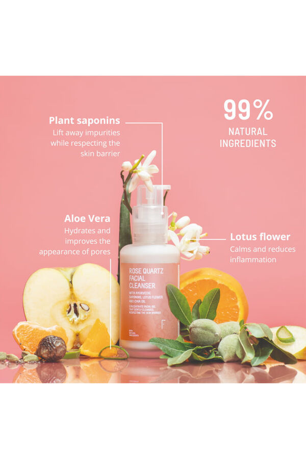 Freshly Cosmetics Rose Quartz Facial Cleanser Bela