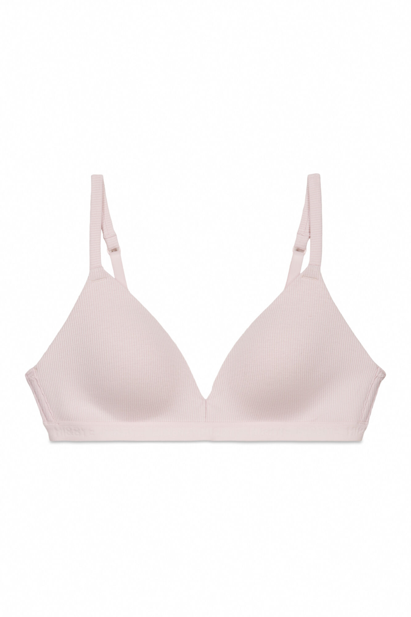 HI&BYE Roze trouglasti grudnjak sa punjenjem