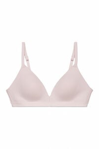 HI&BYE Roze trouglasti grudnjak sa punjenjem
