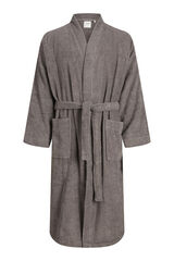 Jack & Jones Albornoz de algod&oacute;n gris