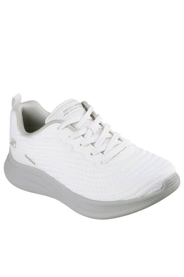 Skechers T&ecirc;nis Bobs Moda Flex branco