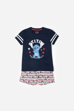 Admas Pijama corto Stitch university
