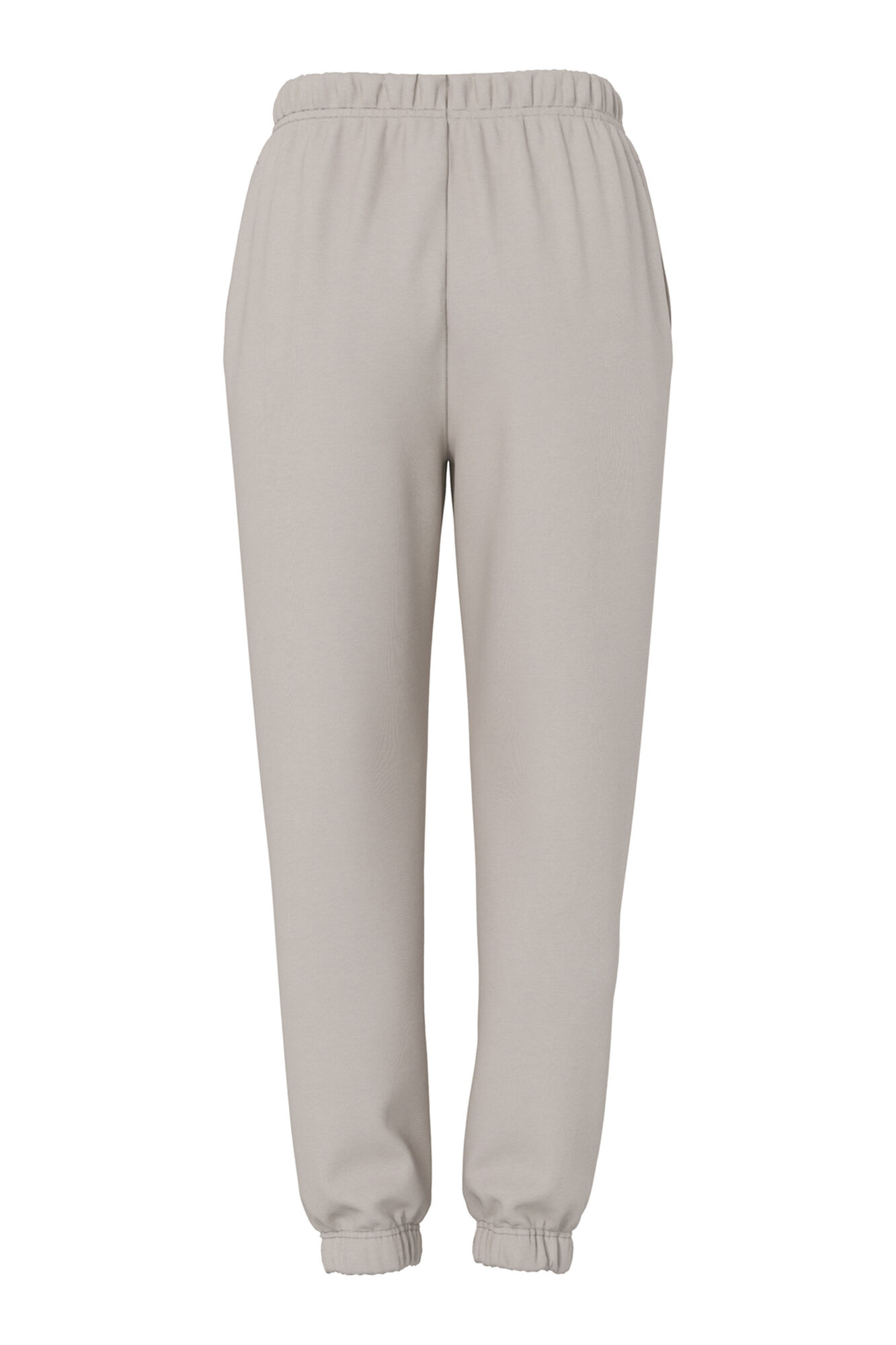 Pieces Cal&ccedil;as de fato de treino casual bege Aesthetic club