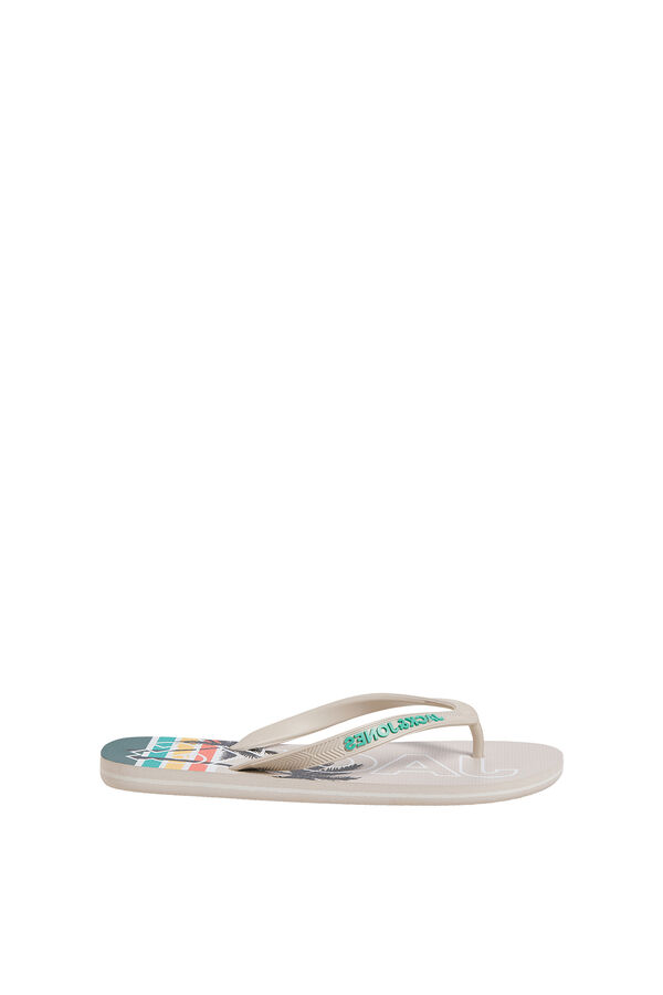 Jack & Jones Chanclas tipo flip-flop logo gris