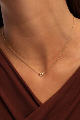 Singularu Mini Cava Gold Plated Necklace printed