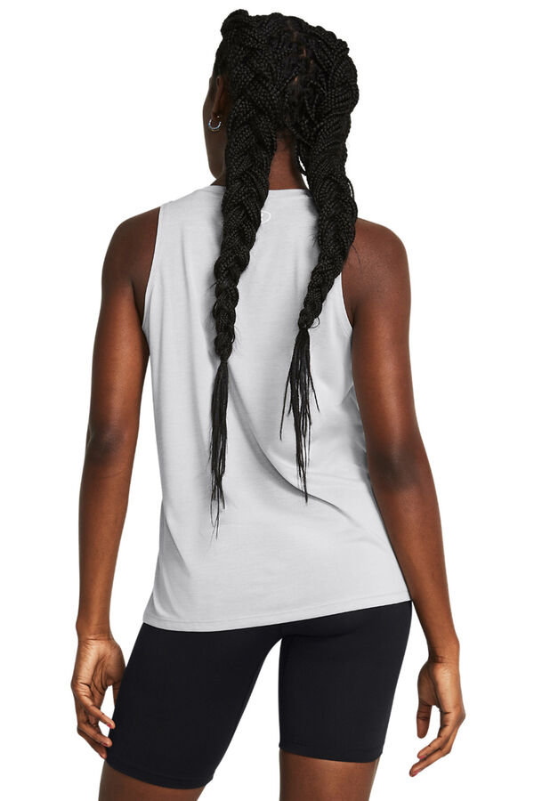 Under Armour Camiseta sin manga mujer  gris