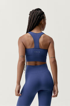 Born Living Yoga Sujetador top deportivo Zina azul