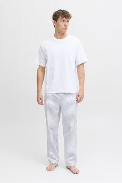 Jack & Jones Conjunto pijama cal&ccedil;a comprida &agrave;s riscas