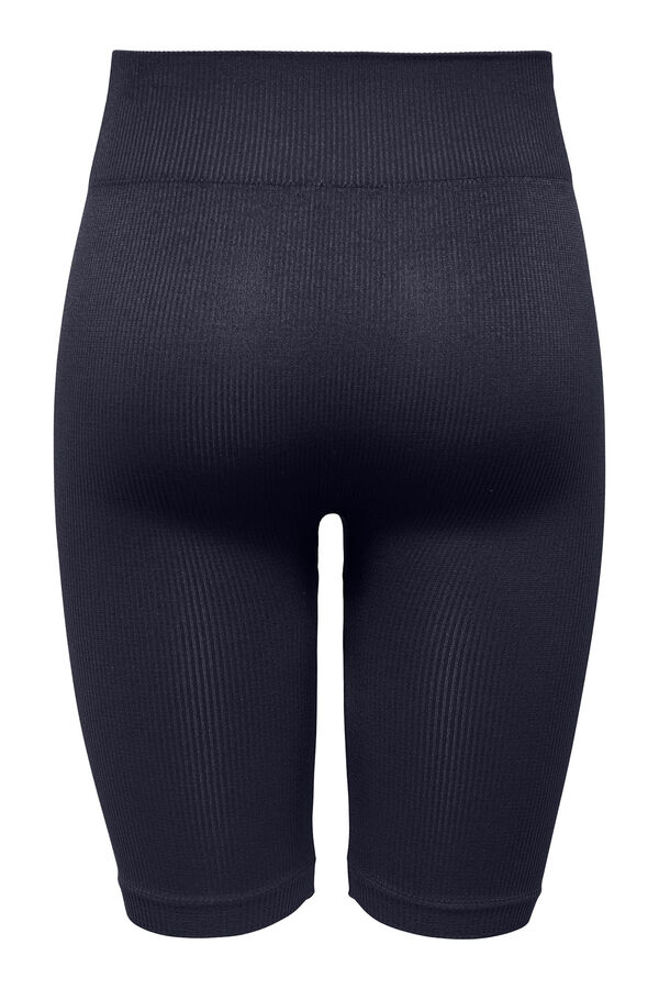 Only Play Ribbed structure cycling shorts blue