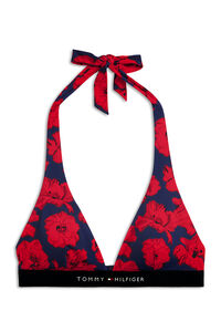 Tommy Hilfiger Top de biqu&iacute;ni halter estampado floral