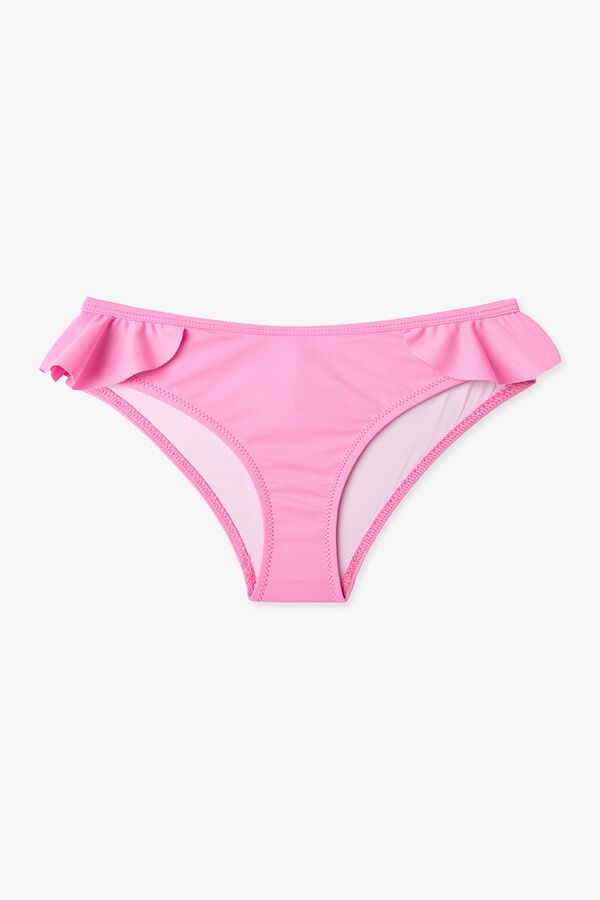 Penti Conjunto bikini infantil volantes unicornio rosa