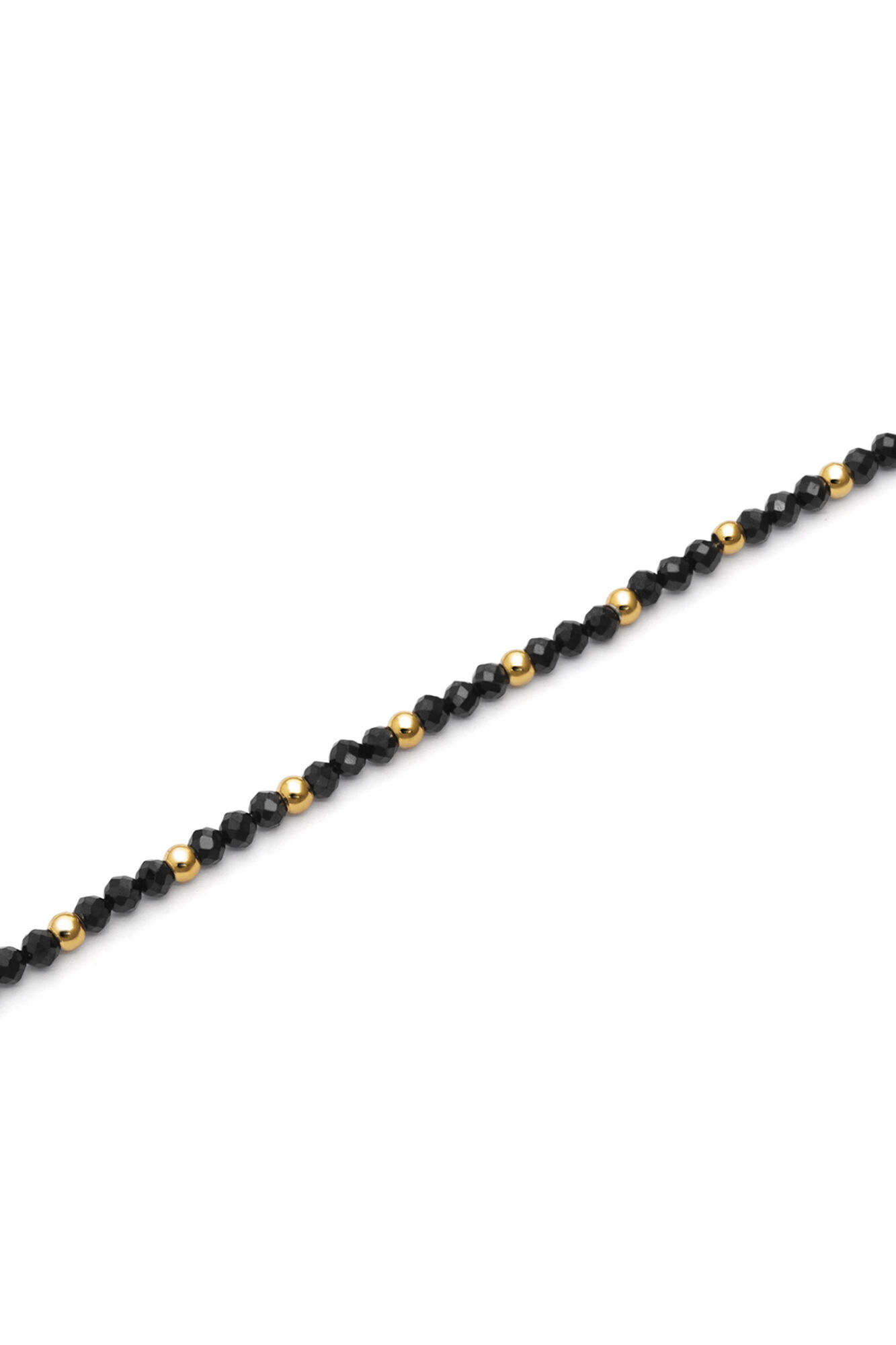Singularu Pulsera Black Noite Acero Ba&ntilde;o Oro