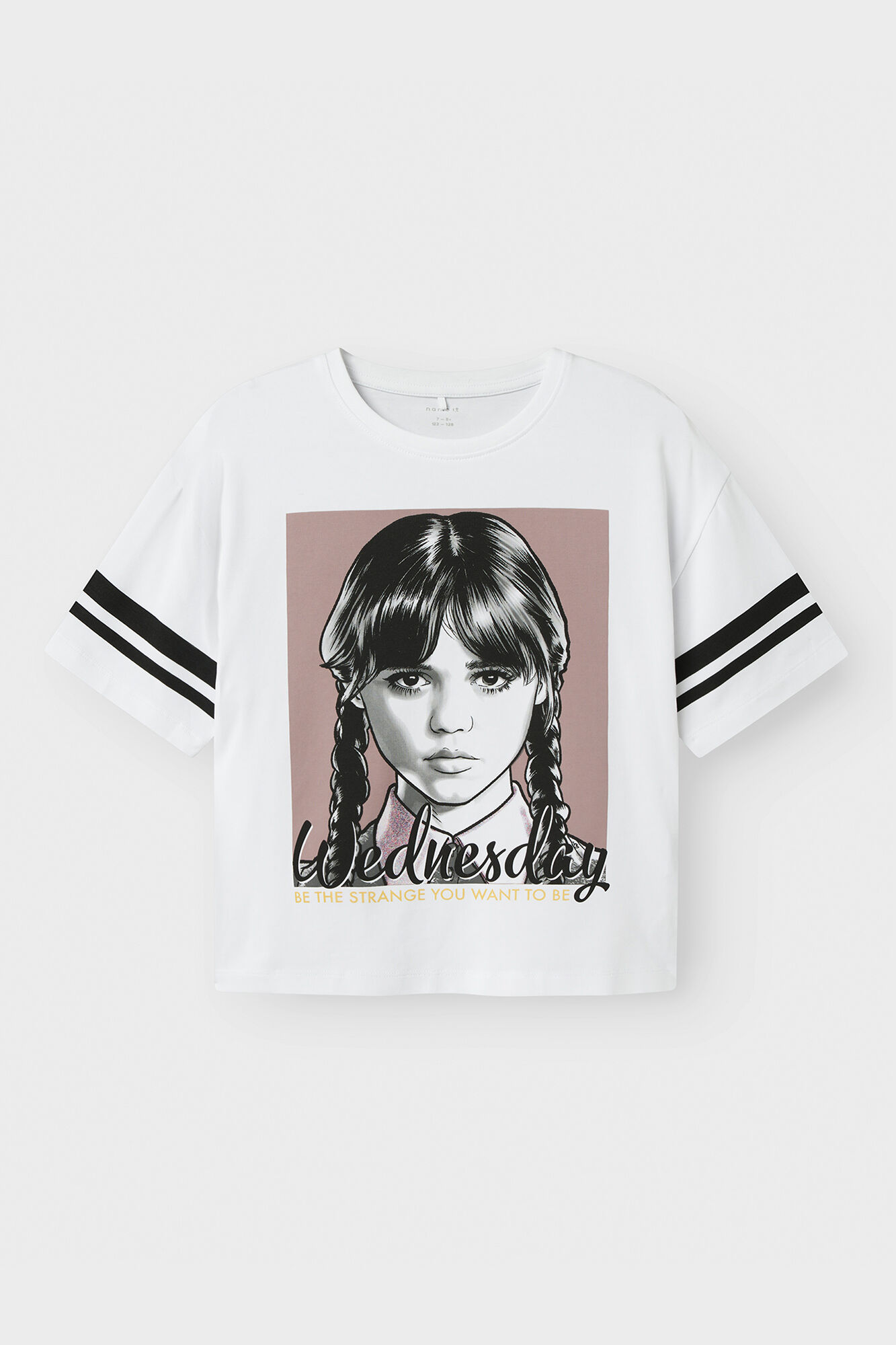 Name it Camiseta Wednesday de ni&ntilde;a