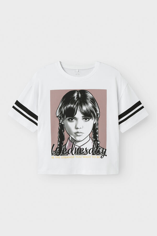 Name it Girl's Wednesday T-shirt white