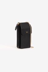 Womensecret Phone bag with chain strap Crna