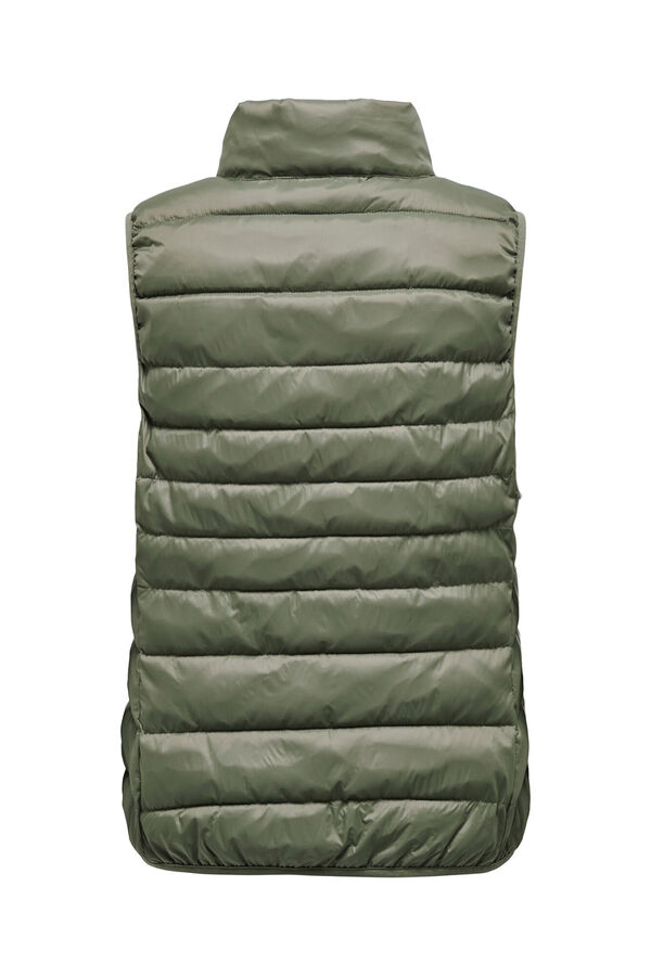 Only Play Chaleco acolchado verde