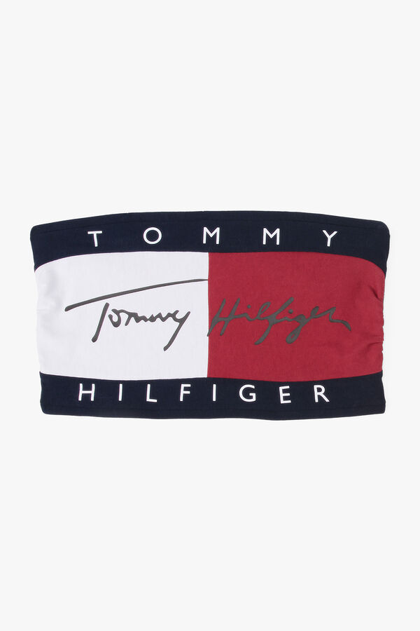 Tommy Jeans Bandeau bra blue