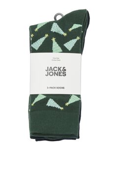 Jack & Jones Meias em algod&atilde;o Natal