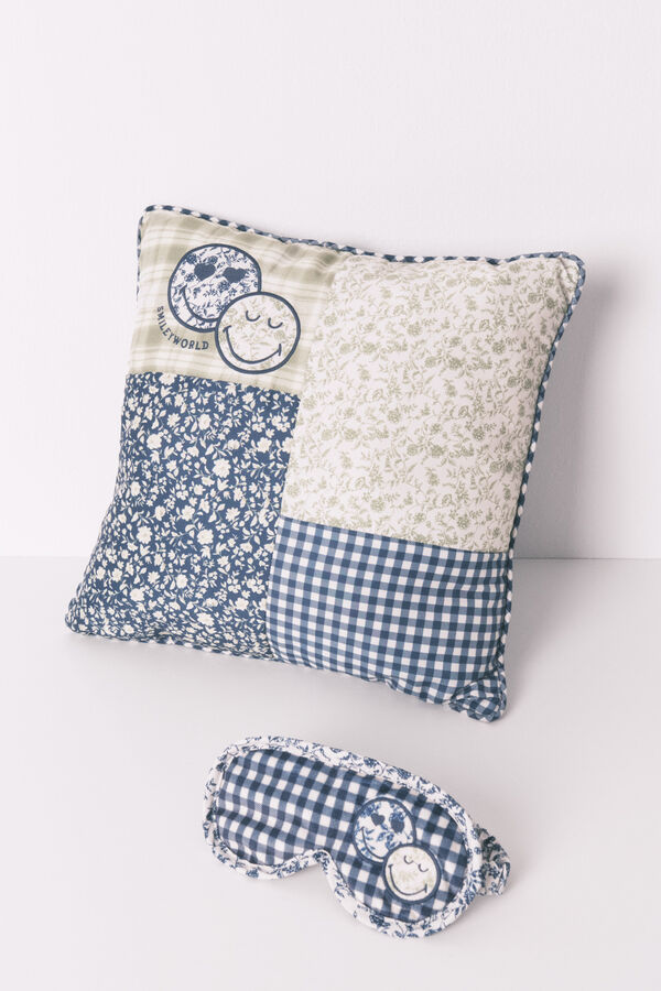 Women'secret Smajli raznobojni jastuk sa pačvorkom Print