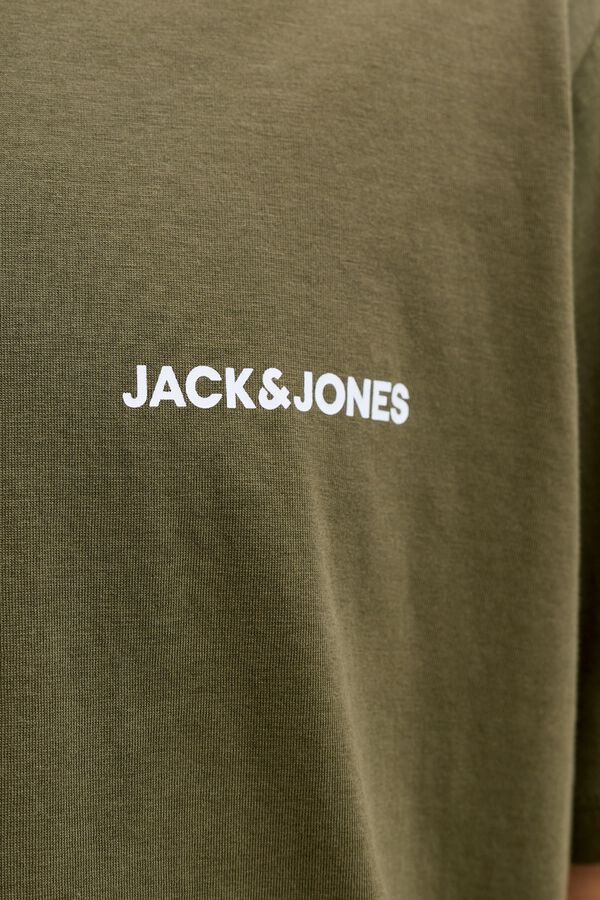 Jack & Jones Conjunto pijama corto verde