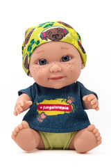 Baby Pelones Pablo Albor&aacute;n 'Baby Pel&oacute;n' doll white