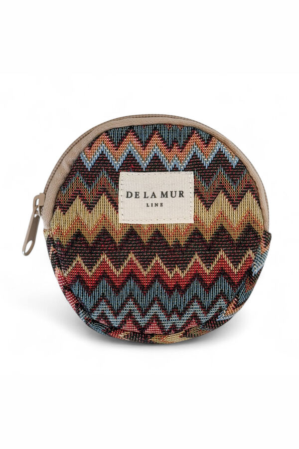 De La Mur Monte Round Purse printed