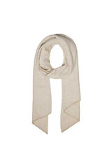 Pieces Langer, weicher Schal Grau