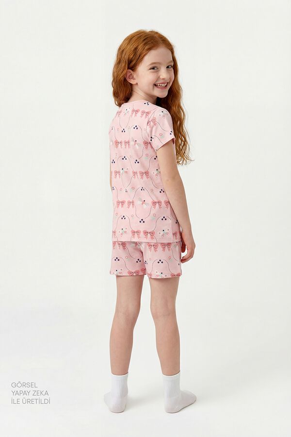 Penti Pack 2 pijamas cortos infantiles unicornio verde