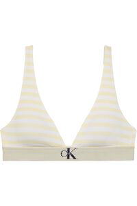 Calvin Klein Sujetador triangular rayas