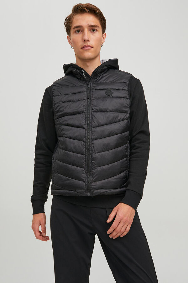 Jack & Jones Chaleco acolchado black