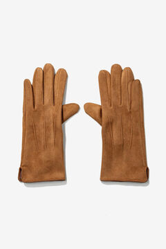 Vilanova Guantes de Pantalla T&aacute;ctil con Relieve beige