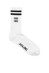 Jack & Jones Calceltines altos de tenis print Good Vibes black