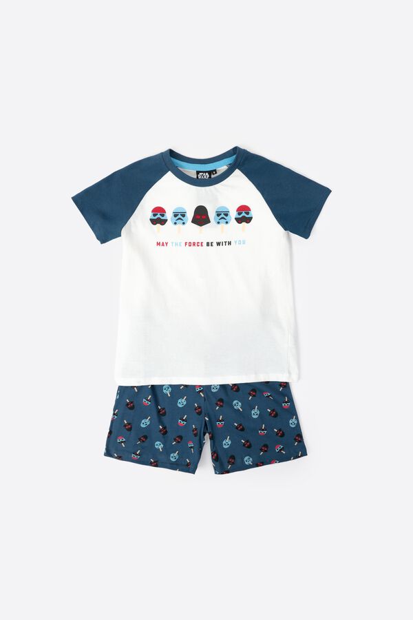 Admas Star Wars short summer pyjamas brown