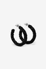 Vilanova Aros medianos brillantes negro