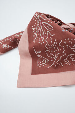 Women'secret Pa&ntilde;uelo bandana marr&oacute;n