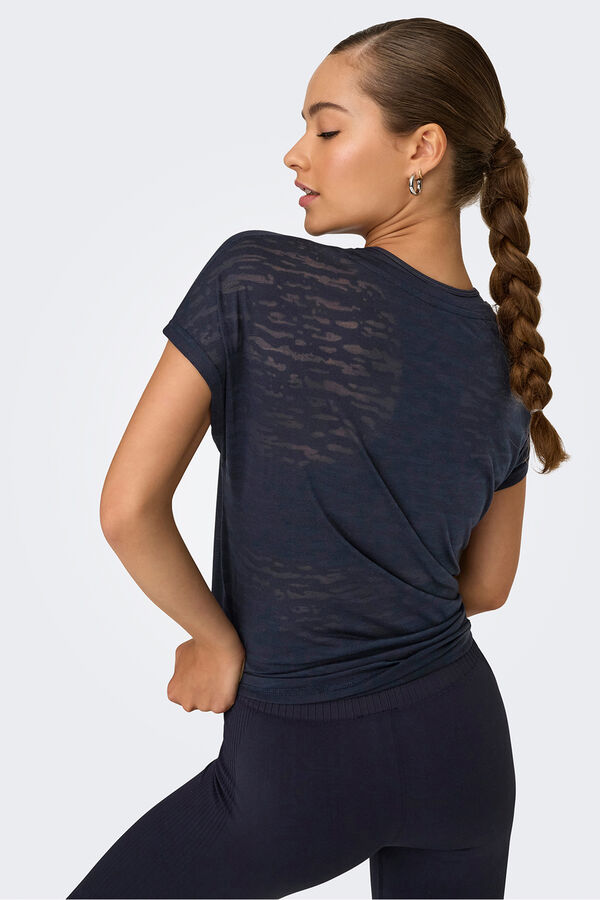 Only Play short sleeve trainers T-shirt blue