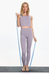 Only Play Soutien desportivo com al&ccedil;a sem costura rosa