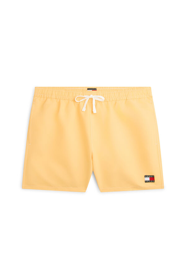 Tommy Hilfiger Ba&ntilde;ador hombre con bandera bordada naranja