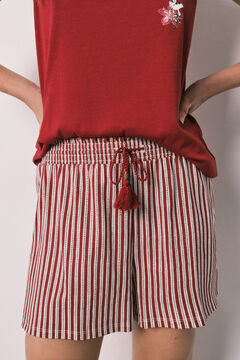Women'secret Pijama curto de al&ccedil;as em algod&atilde;o Snoopy