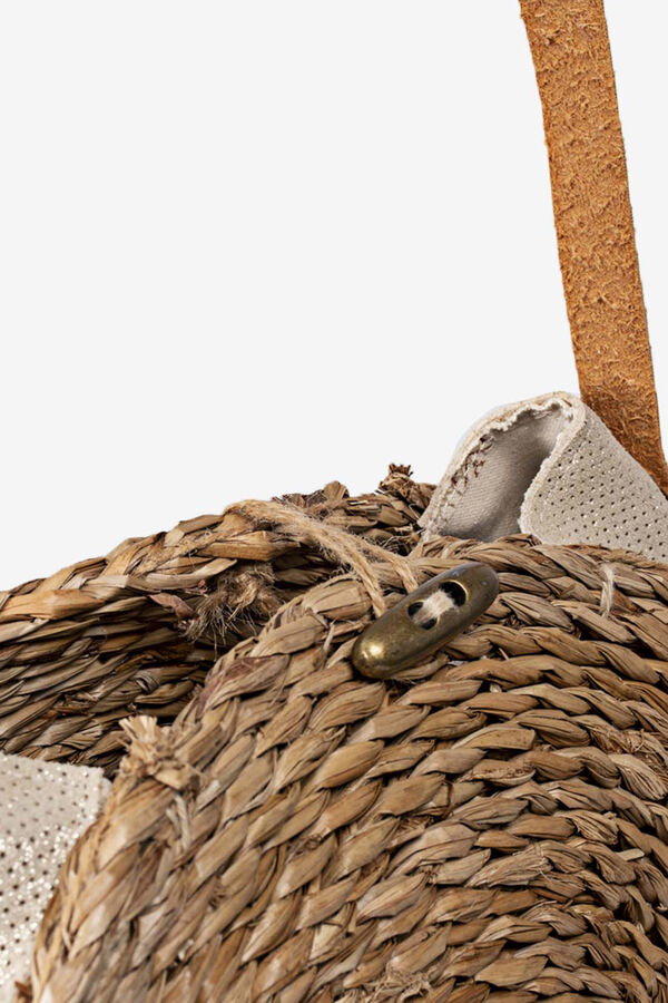 Popa Bolso Millie serraje platino  yellow