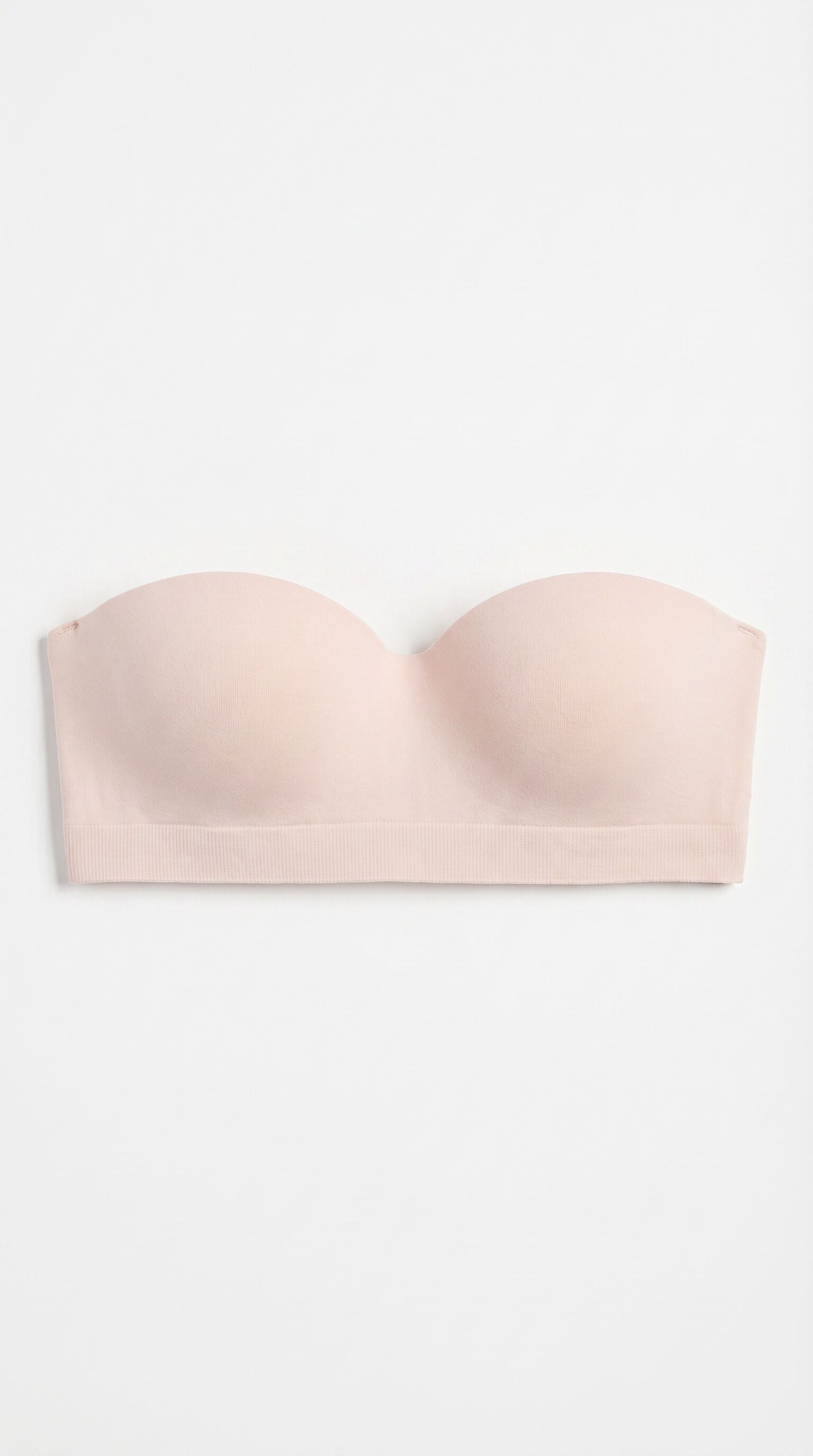 Women'secret Sujetador strapless sin costuras rosa