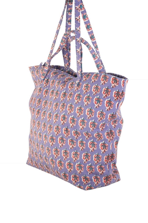 Kbas Bolso algodon morado/lila