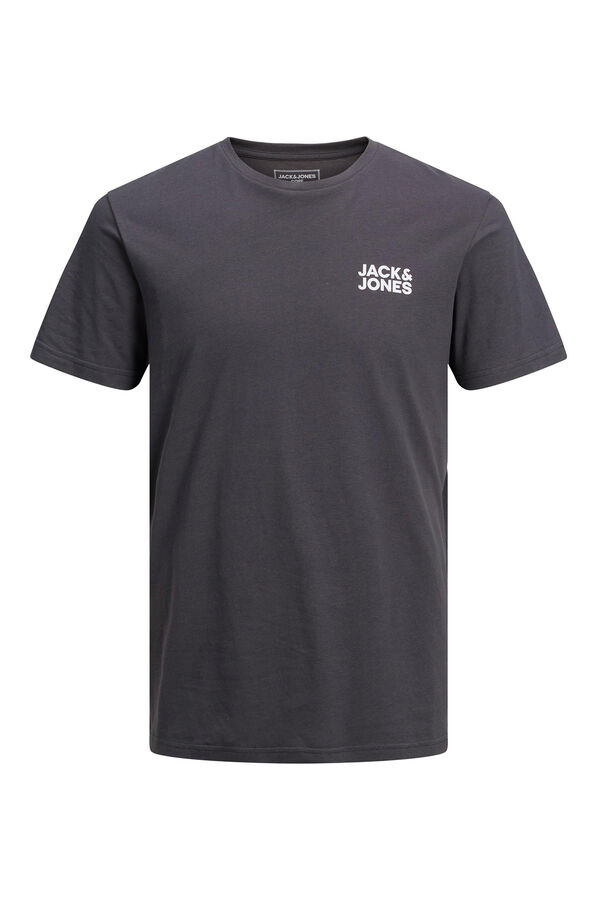 Jack & Jones Short-sleeved T-shirt Grau