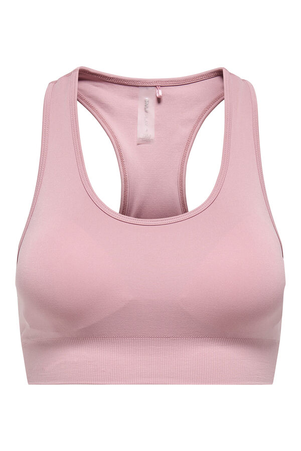 Only Play Sujetador deportivo espalda cruzada morado/lila